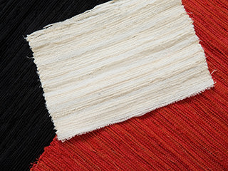 裂き織生地のサンプル